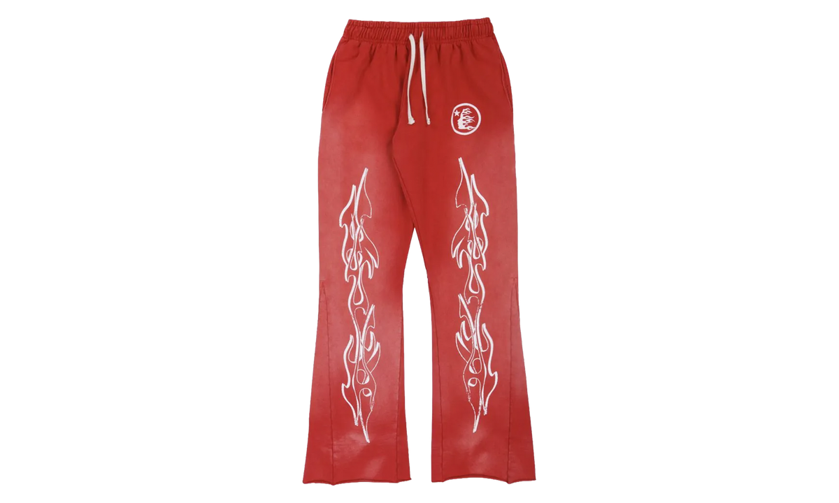 Studios Racer Flare Sweatpants "Red" HSR473