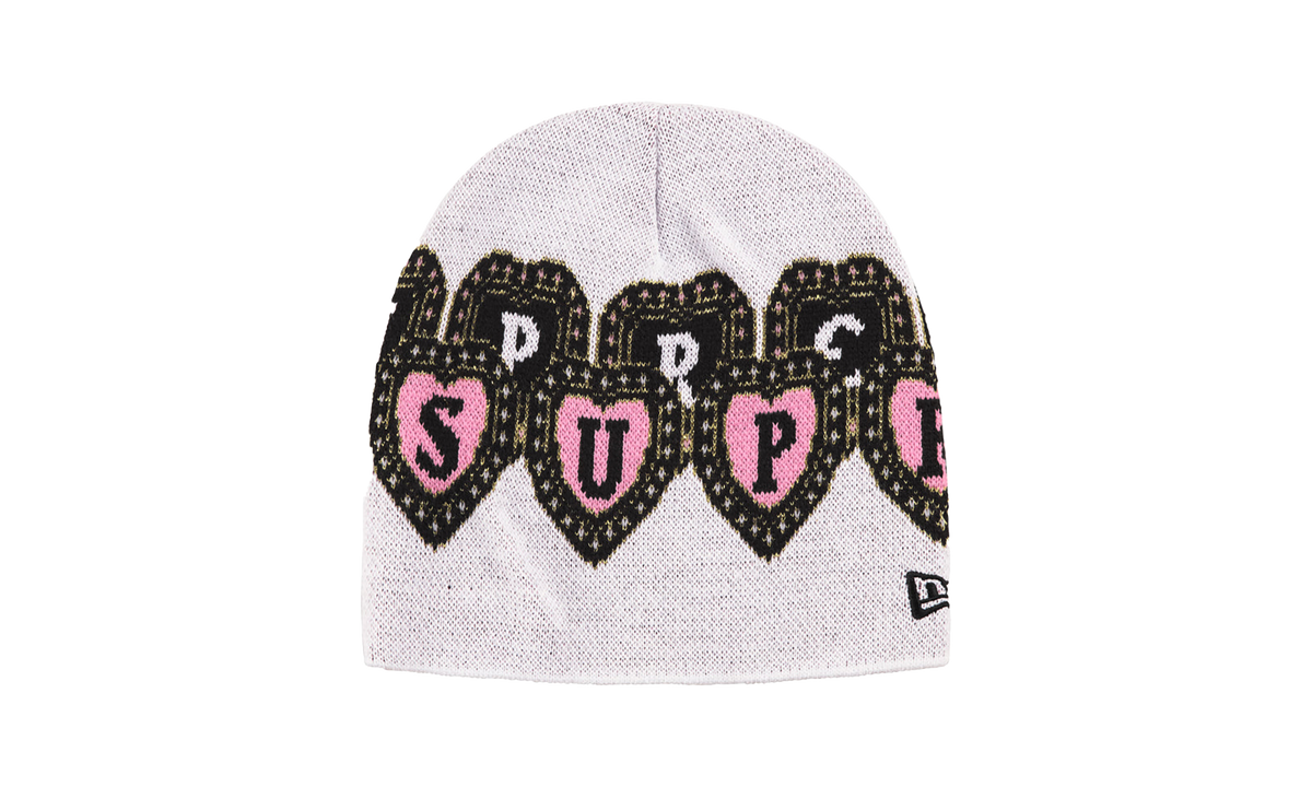 New Era® Hearts Beanie "FW26 - White" SU29012