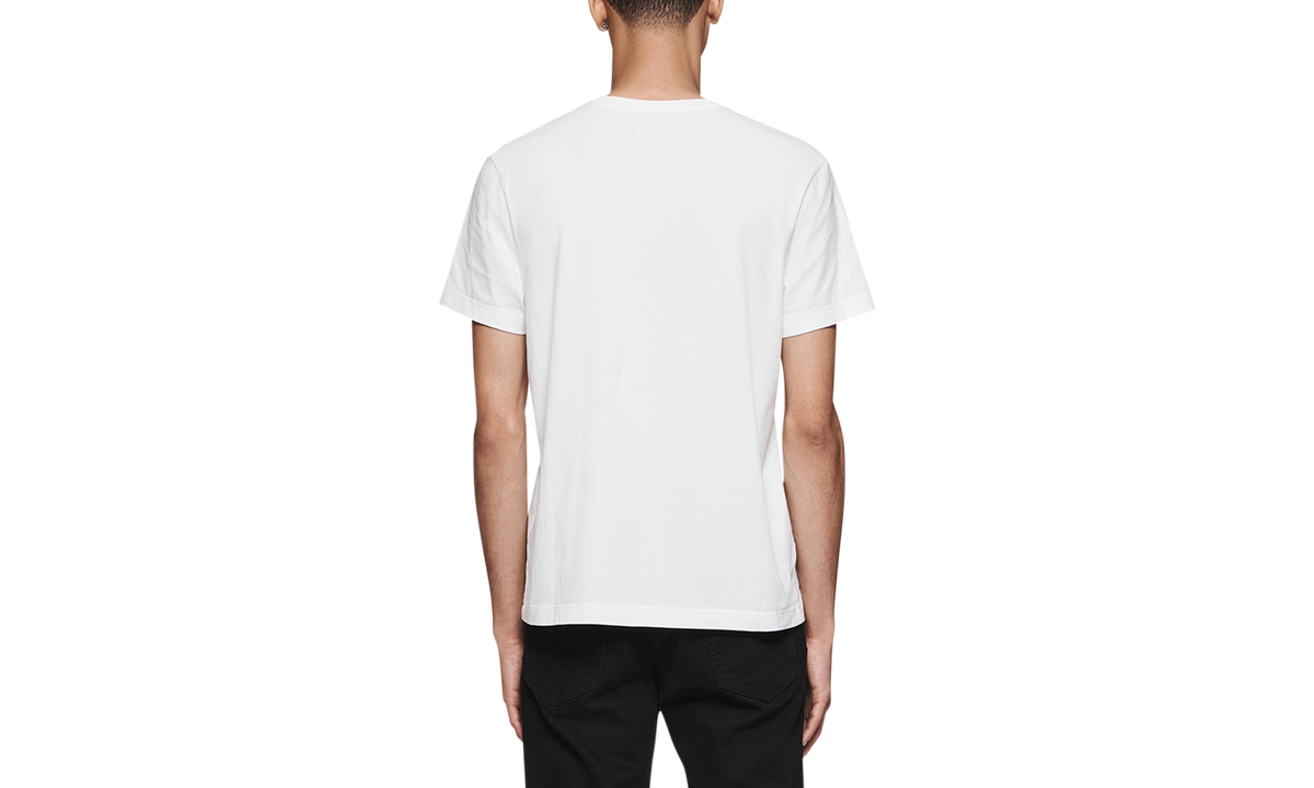 Script Pocket Tee 'White' "White" P109-CSBW324