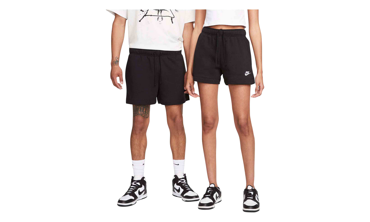 Sportswear Club Fleece Mid-Rise Shorts WMNS "Black" DQ5802 010