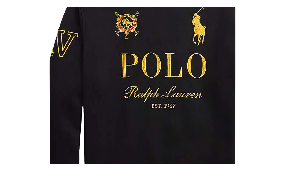 Big Pony Relaxed Fit Crewneck Sweatshirt "Black" 710B28613001
