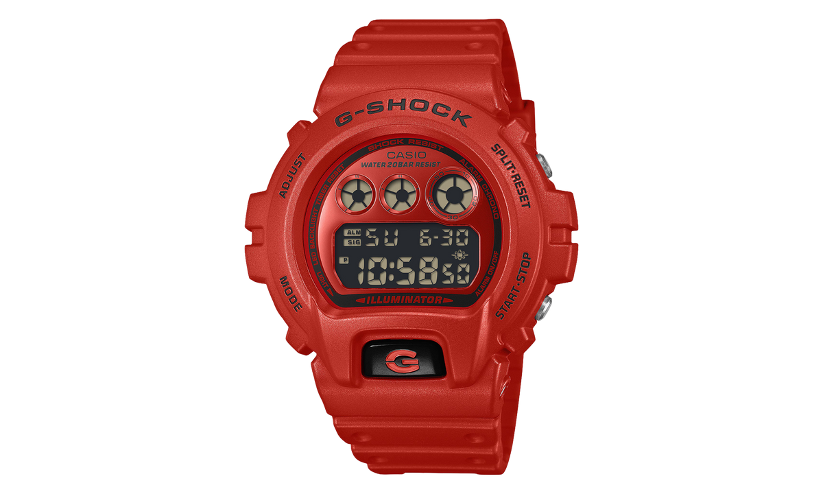 G-Shock 6900 Series "Red / Black" DW 6900RRB 4DR