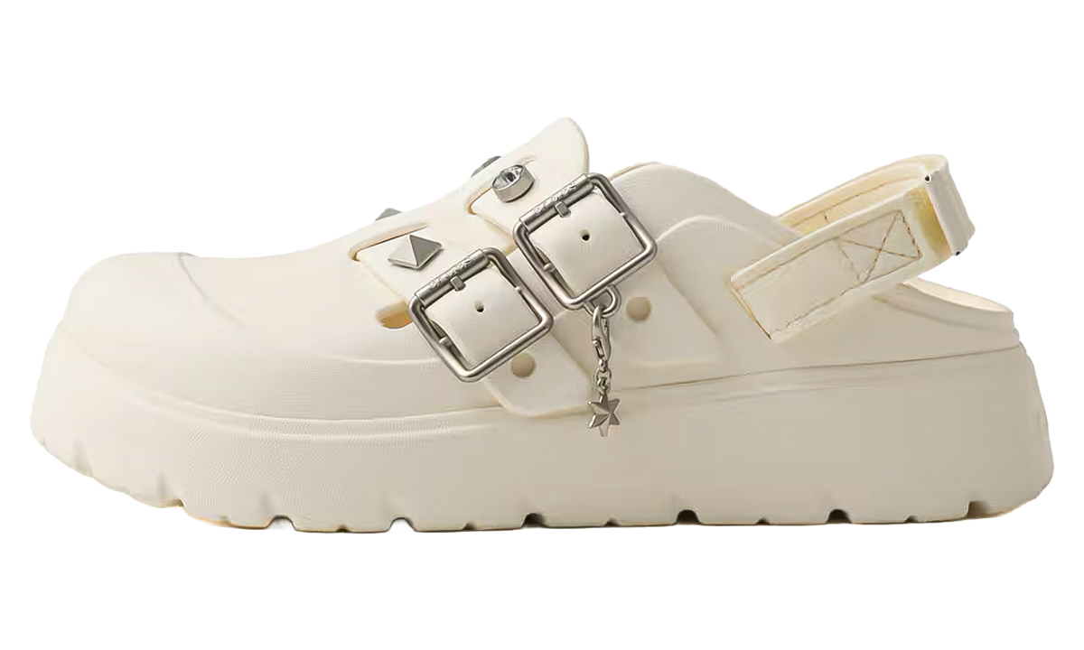 Loaferette Star Studded Clog WMNS "Chalk" 214212 0WV