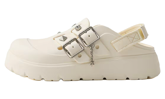 Loaferette Star Studded Clog WMNS "Chalk" 214212 0WV