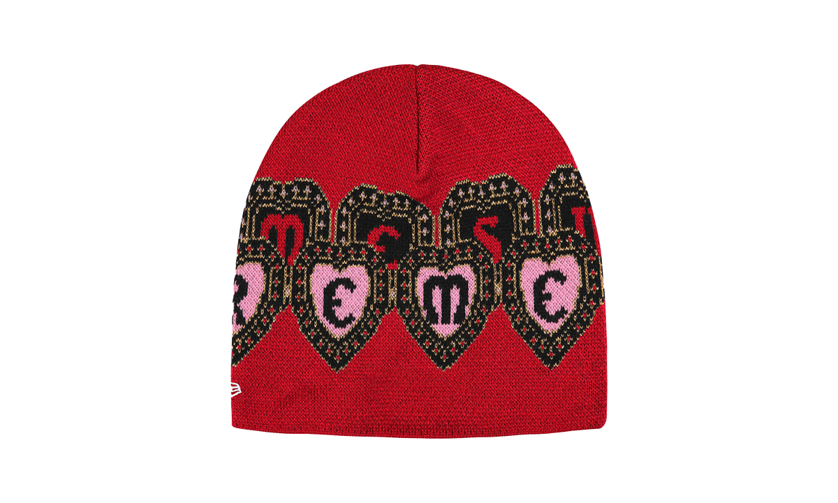 New Era® Hearts Beanie "FW26 - Red" SU29010