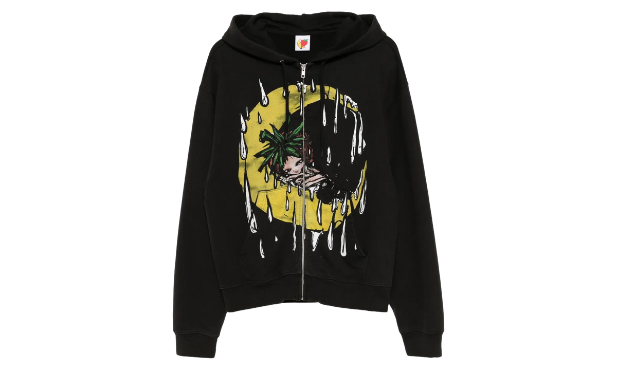 Eri Zip Up Hoodie "Black" SHF07T042