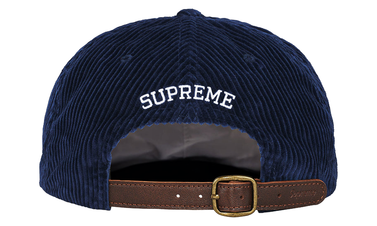 S Logo Cordoury 6-Panel "FW26 - Navy" SU29091