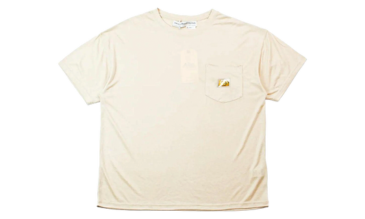 123. Lightweight Short Sleeve Pocket Tee "Feldspar Ecru" ABC123SST200 FEU