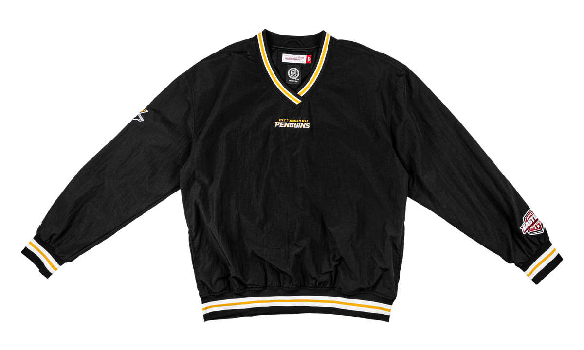 Pittsburgh Penguins NHL Classic Nylon Pullover "Black" OJPO7221 PPEYYPPPBLCK