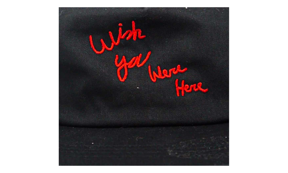 Astroworld Wish You Were Here Hat "Black" TSUC126
