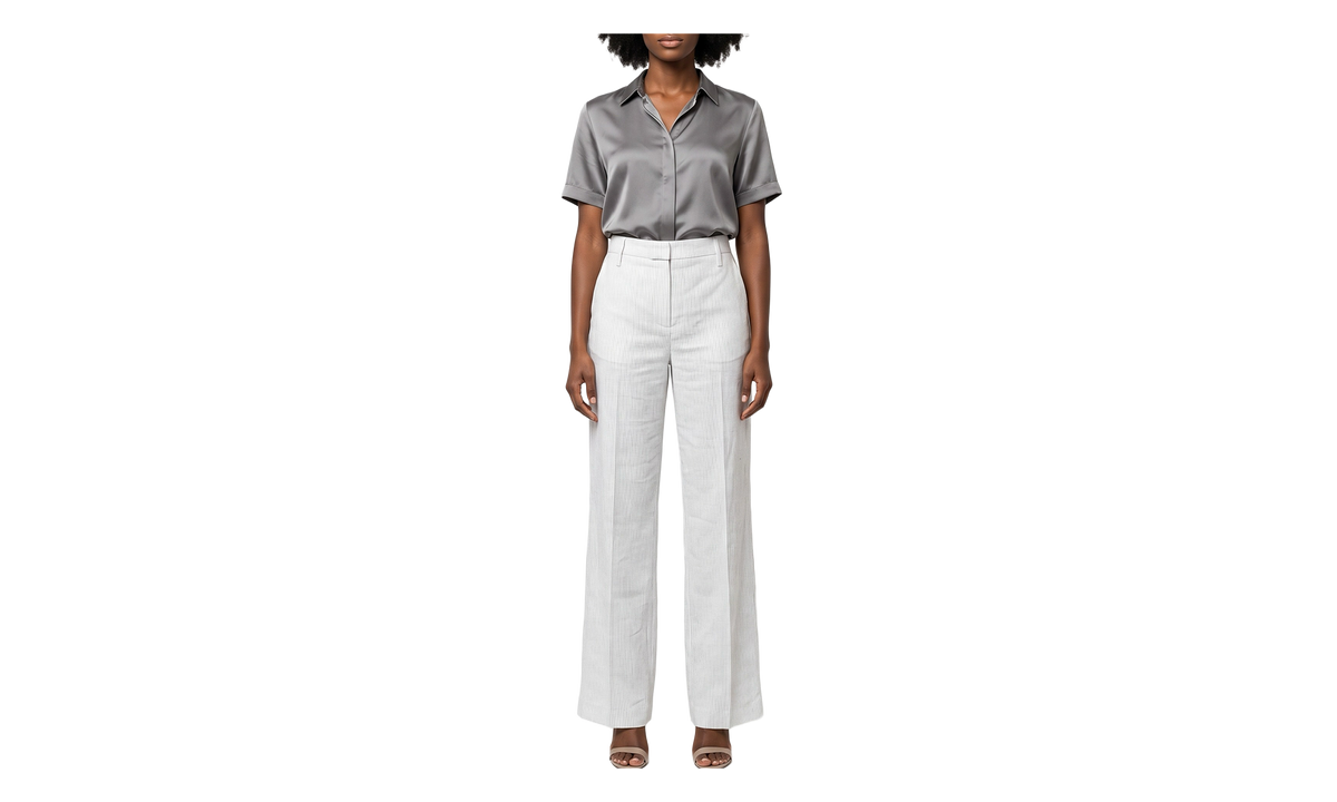 Linen Trousers WMNS "Off White" BRUN2637
