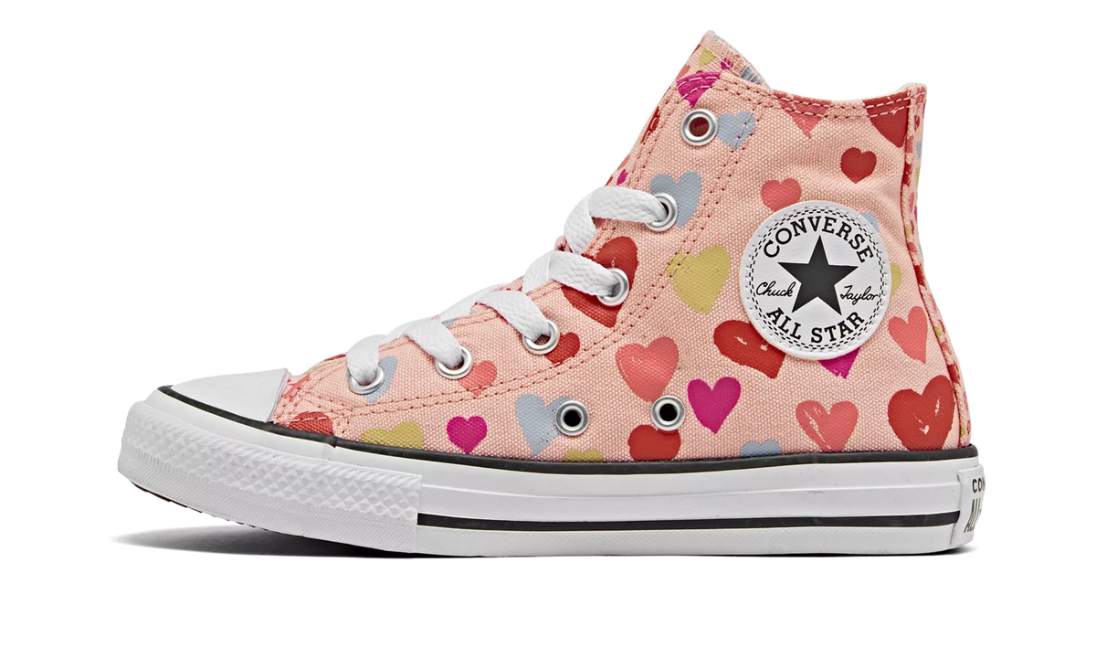 Chuck Taylor All Star High GS "Hearts" 671608F