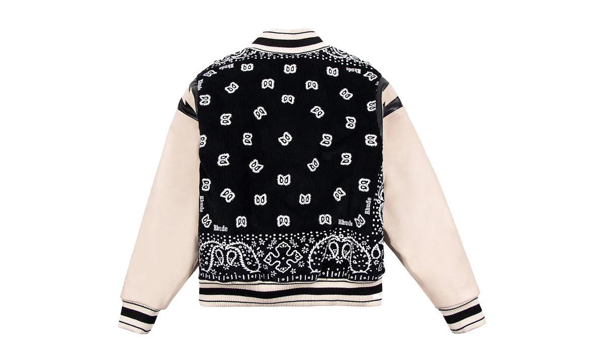 Bandana Bomber Jacket "White" RHSS22JA01181119