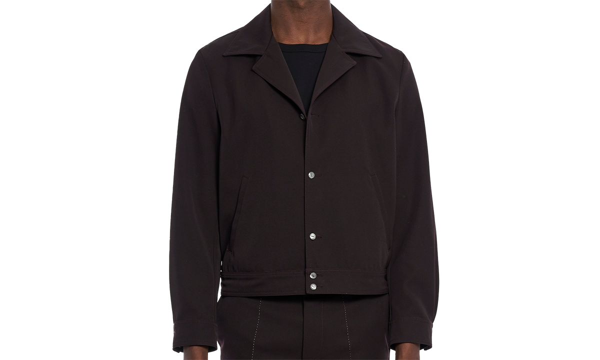 Gabardine Shirt/Jacket "Brown" PDSS24JA06078090
