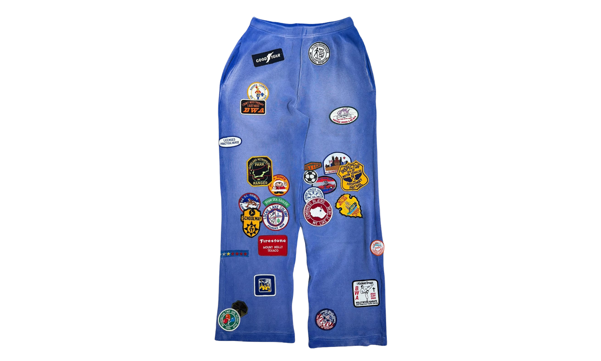Gentlemen's Waffle Sweatpant #1 "Blue" BWA325
