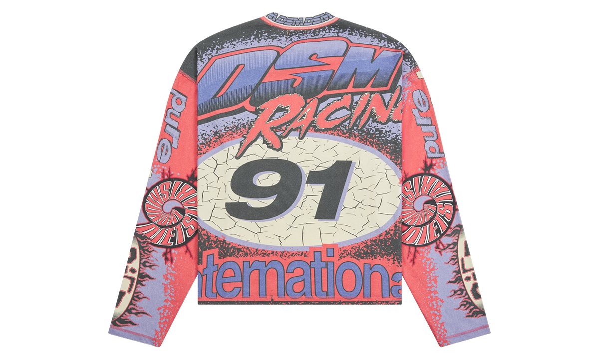 MX Racing Jersey "Black / Red / Purple" DSM FW26 051