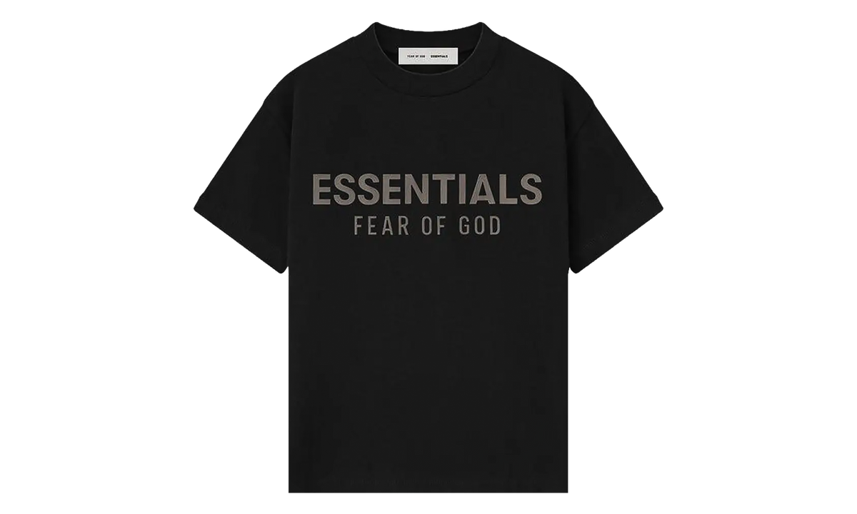 Essentials Classic Crew Neck T-Shirt GS "FW25 - Jet Black" 785SP251350K