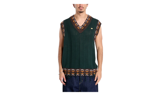 Clot Crochet Vest by Edison Chen "Green Night" JP1606