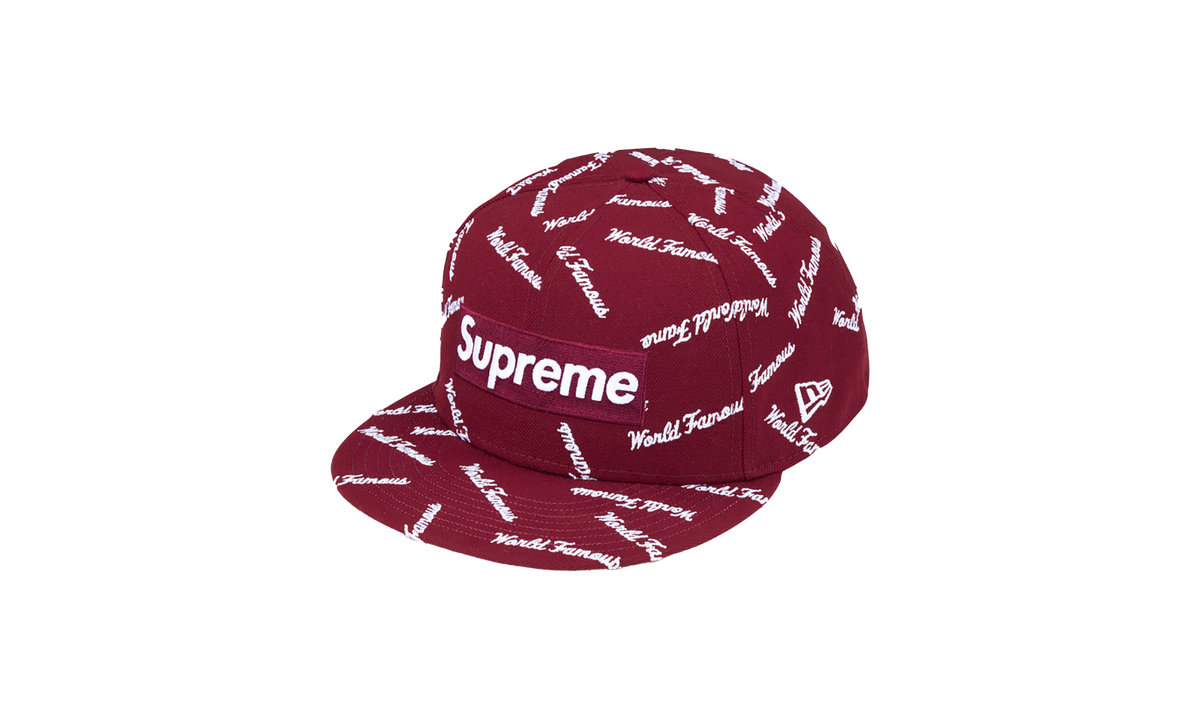 World Famous Box Logo New Era "FW26 - Cardinal" SU28949