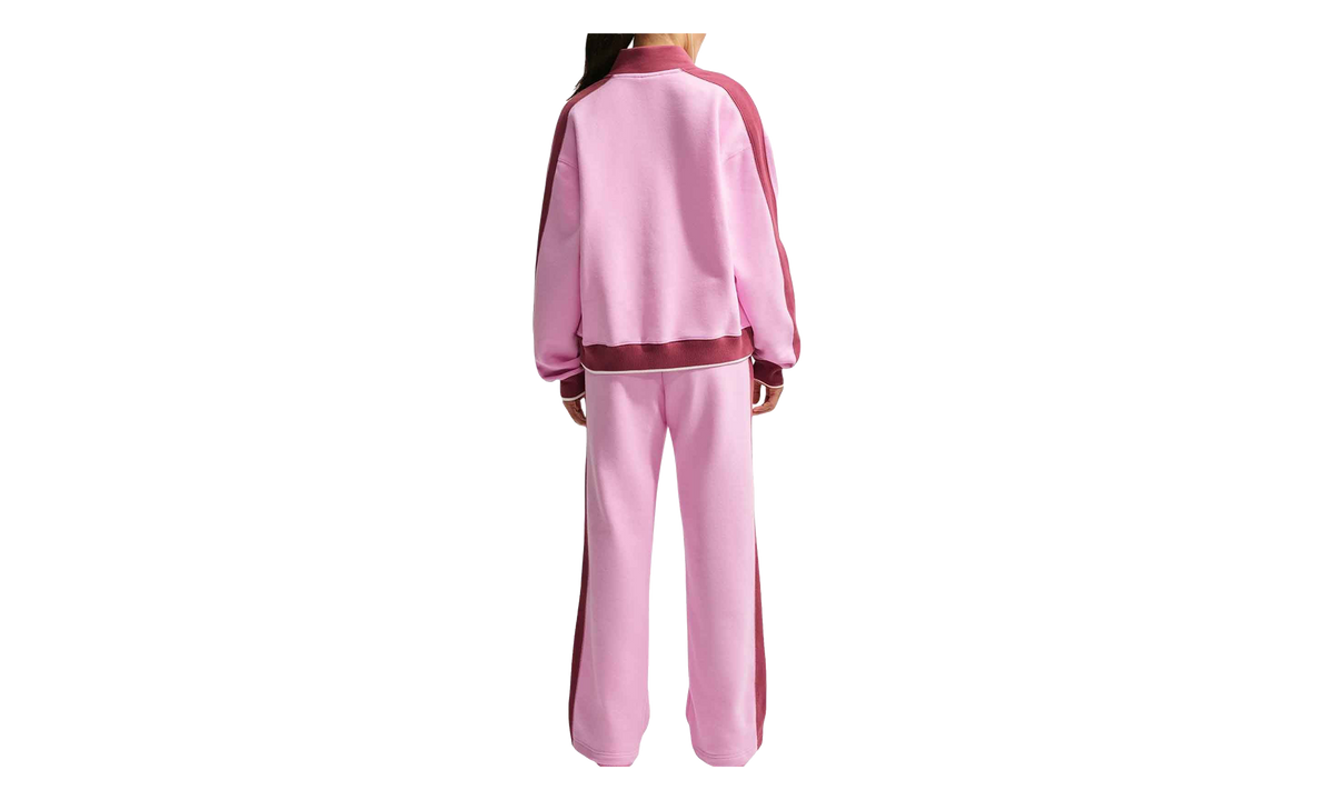 Studio Fleece Medium Weight Run Club Track Jacket WMNS "Pink Rise" IO2300 621