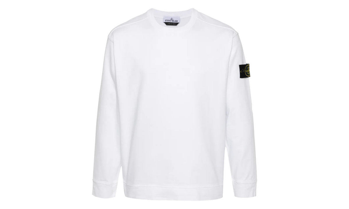 Heavy Organic Cotton Jersey Sweatshirt "White" 6100057 S0B50 V0001