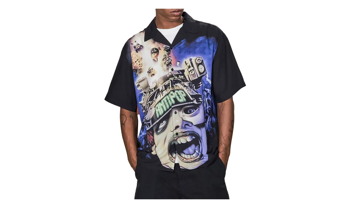 Anti-Pop Button Up "Multi" P26SU049 Multi