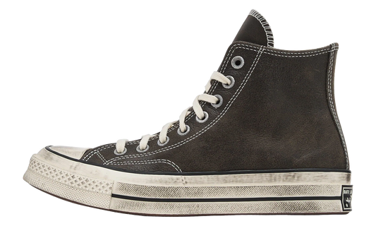 Chuck 70 Burnished Leather "Black / Egret / Blue" A20047C