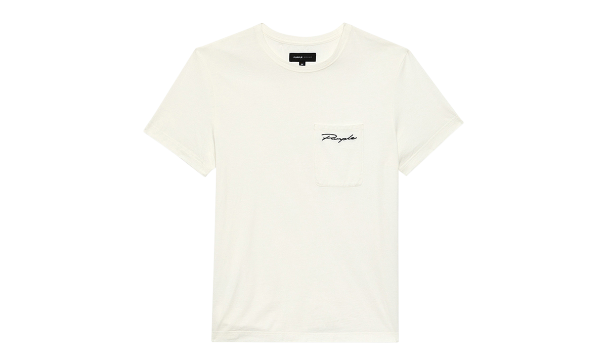 Script Pocket Tee 'White' "White" P109-CSBW324