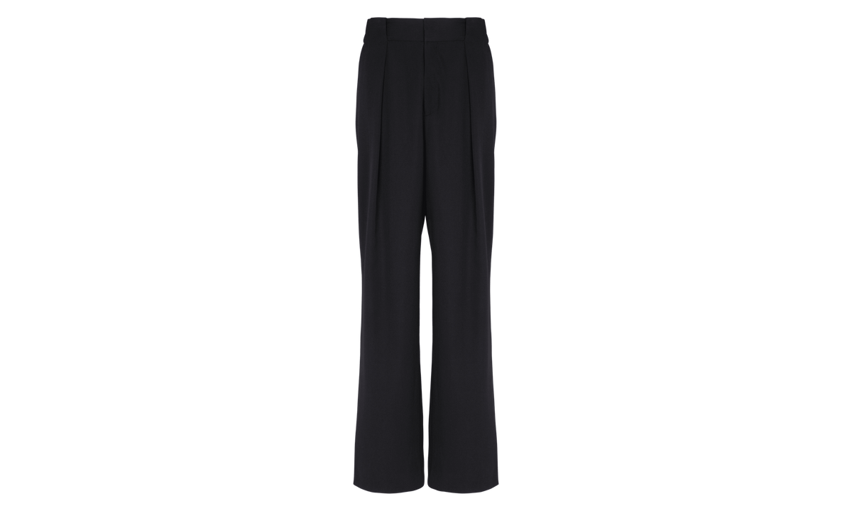Loose Tailored Trousers "Black" AH0PQ196WB050PA