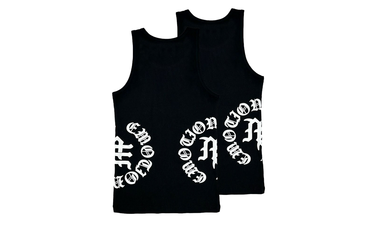 2 Pack Script Tank Tops "Black" MIXE124