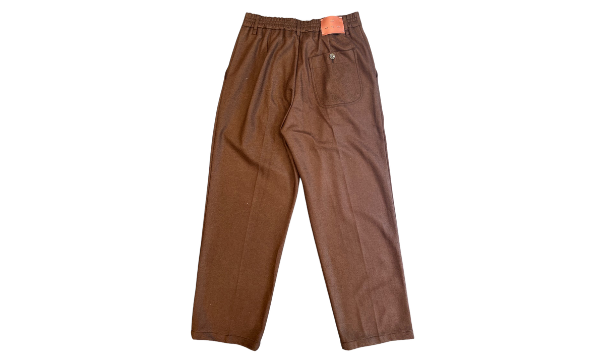 Double Pleated Pant "Brown" 262 MPT108E BRWOBRN