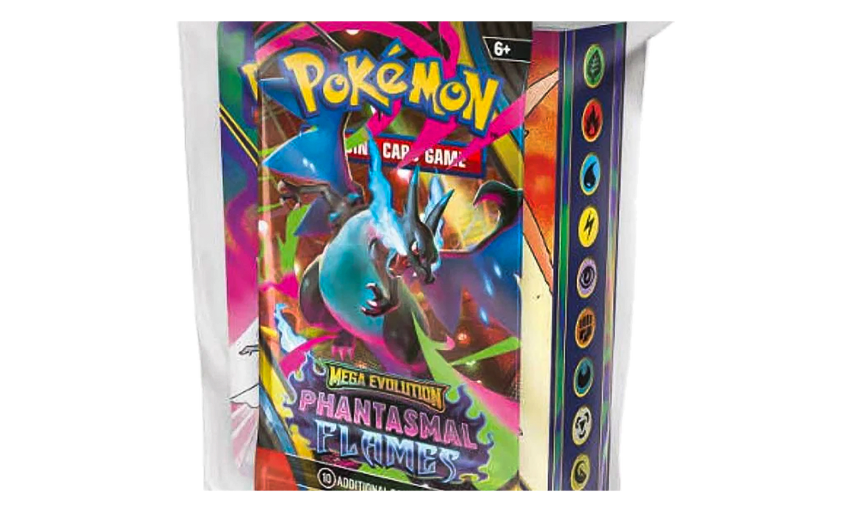 Phantasmal Flames Mini Portfolio & Booster Pack "Sealed Box" POKE082