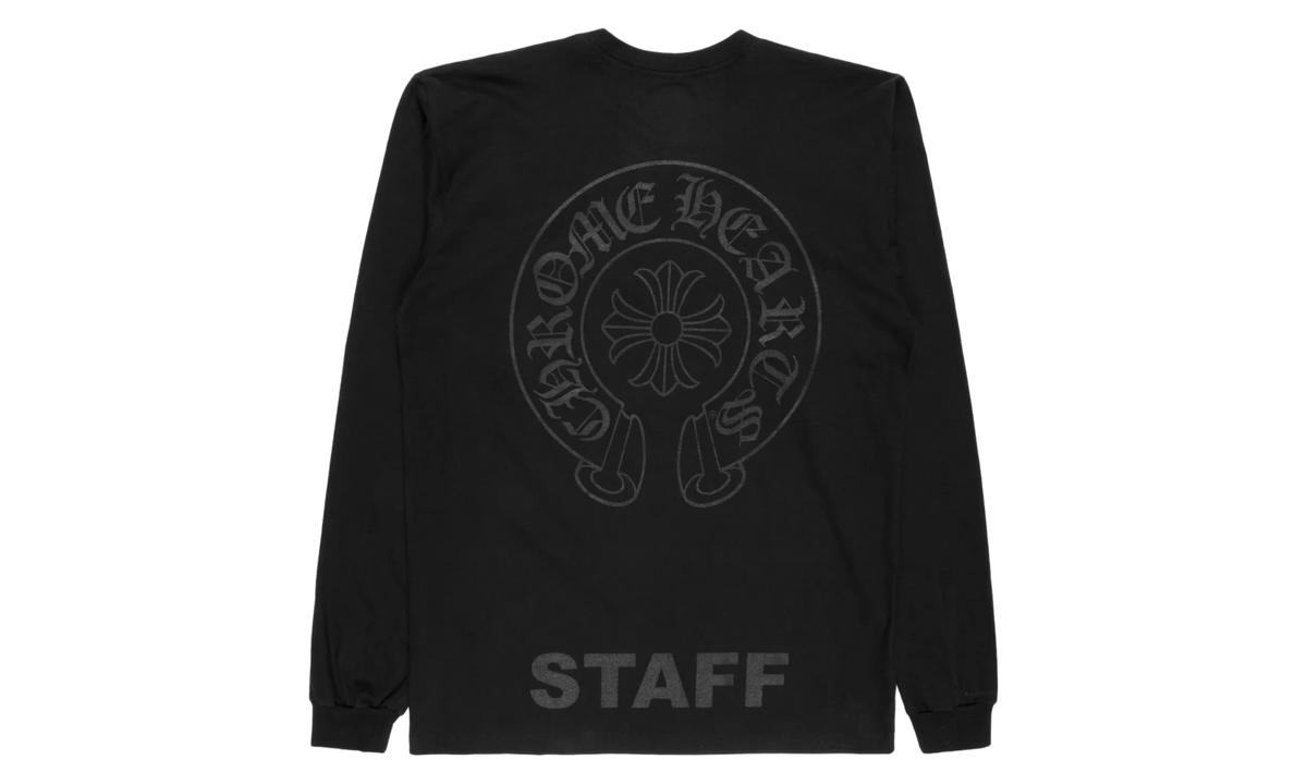 Staff Horseshoe Logo Longsleeve T-Shirt "Black / Grey" CHRM2034