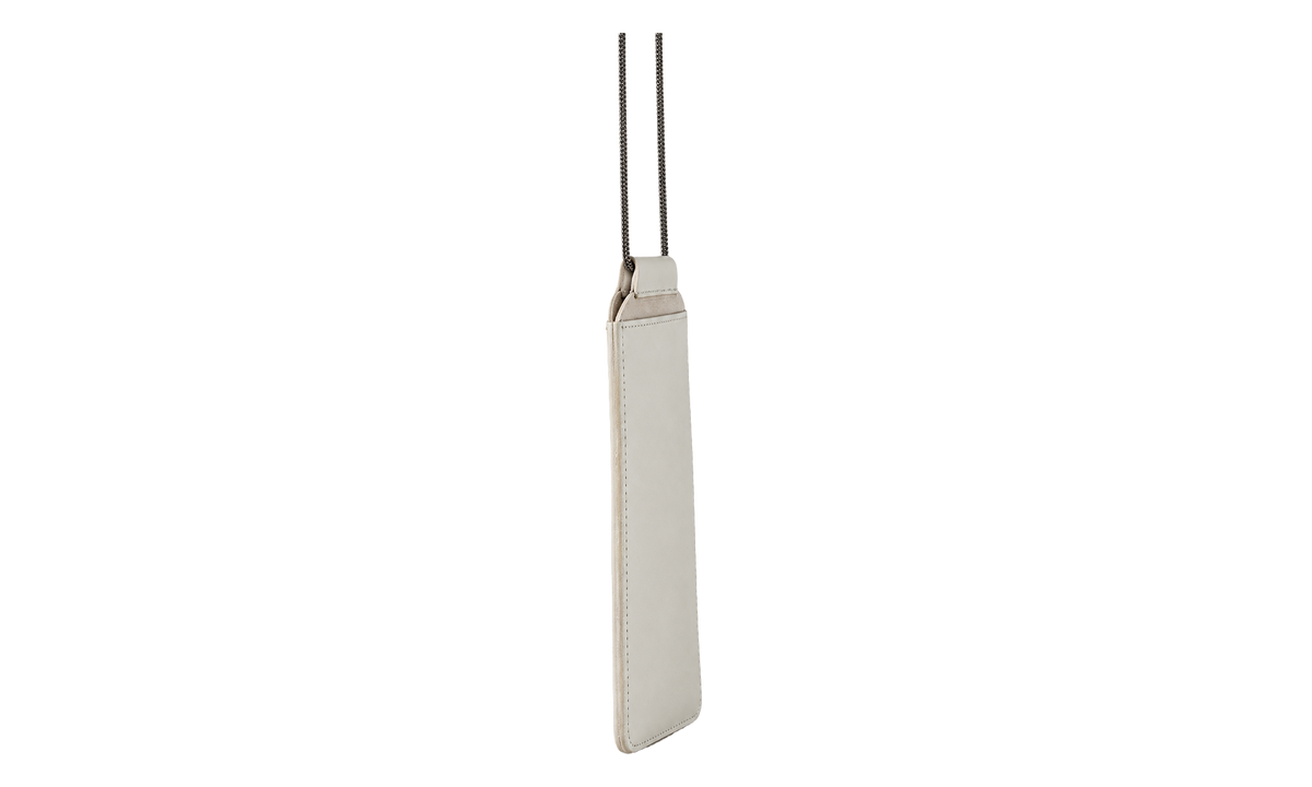 Leather Minimalist Crossbody Bag WMNS "New Lamb" BRUN2615