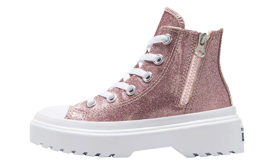 Chuck Taylor All Star Lugged Lift Platform High PS "Glitter - Blush Hush" A08419C