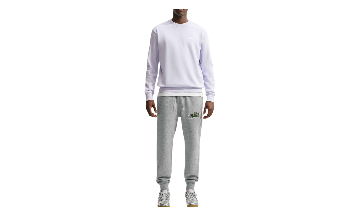 Sportswear Club Fleece Joggers "Dark Grey Heather / Light Smoke Grey / Fir / White" IF0699 064