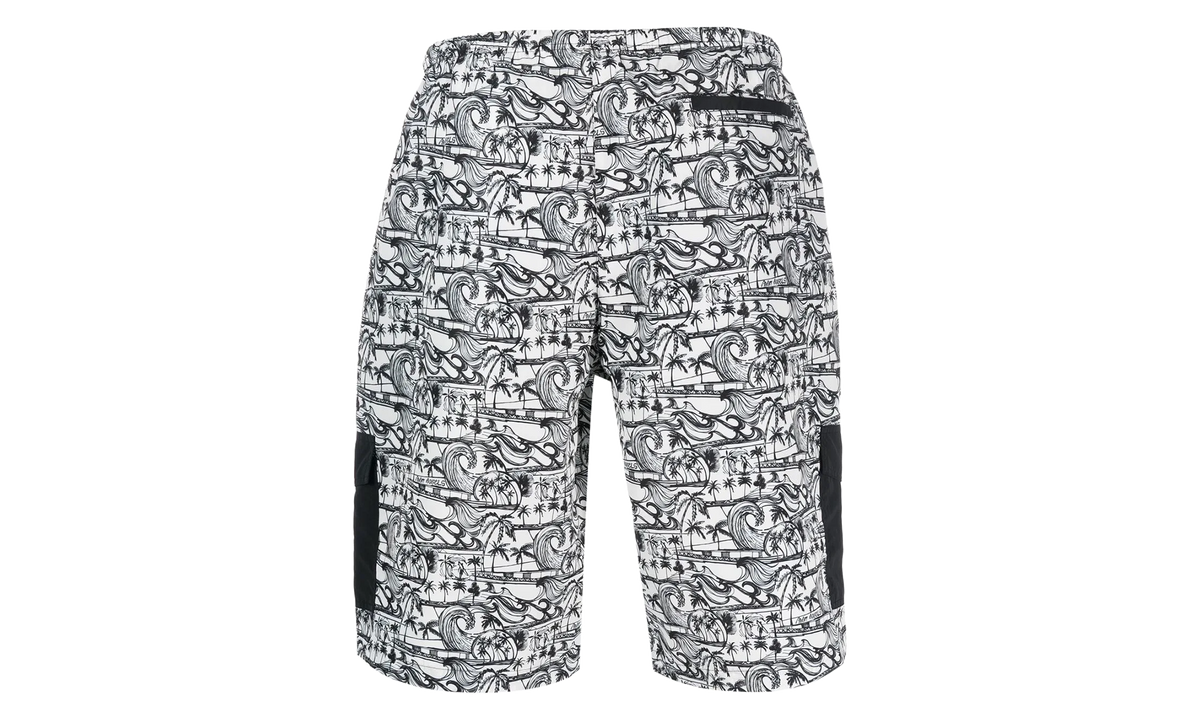 Waves Surf Swimshorts Long "White Black" PMFD005S23FAB0010110