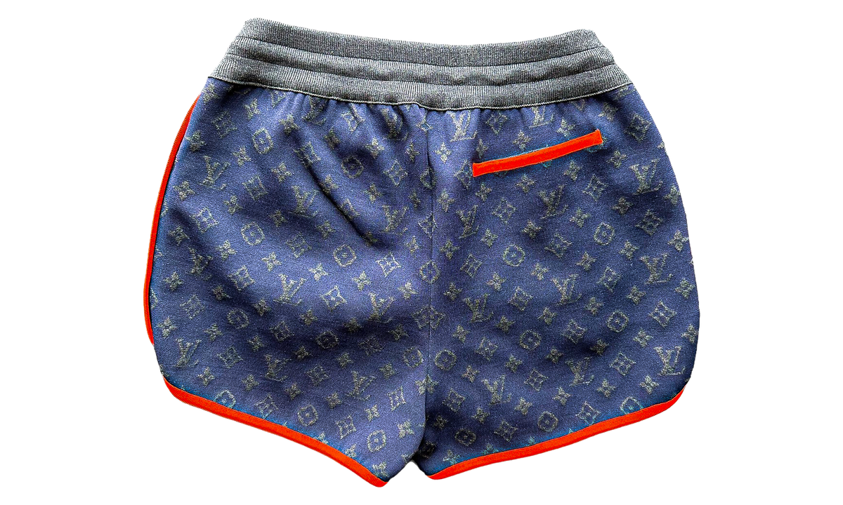 Monogram Jogging Shorts WMNS "Navy & Orange" RW221W LN6 FMKP08