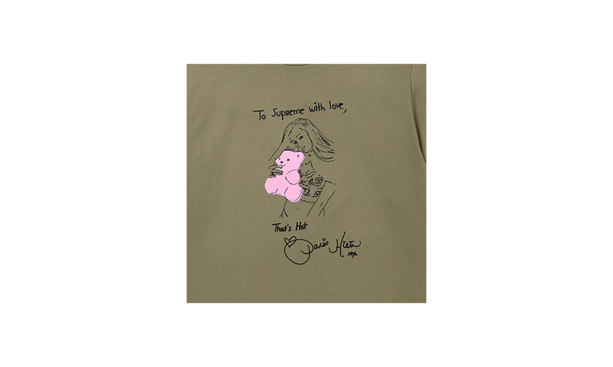 Paris Tee "FW26 - Light olive" SU28870