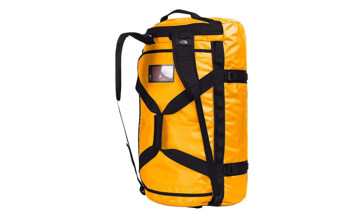 Base Camp 95L Large Duffel Bag "Summit Gold / TNF Black" NF0A52SB4WP
