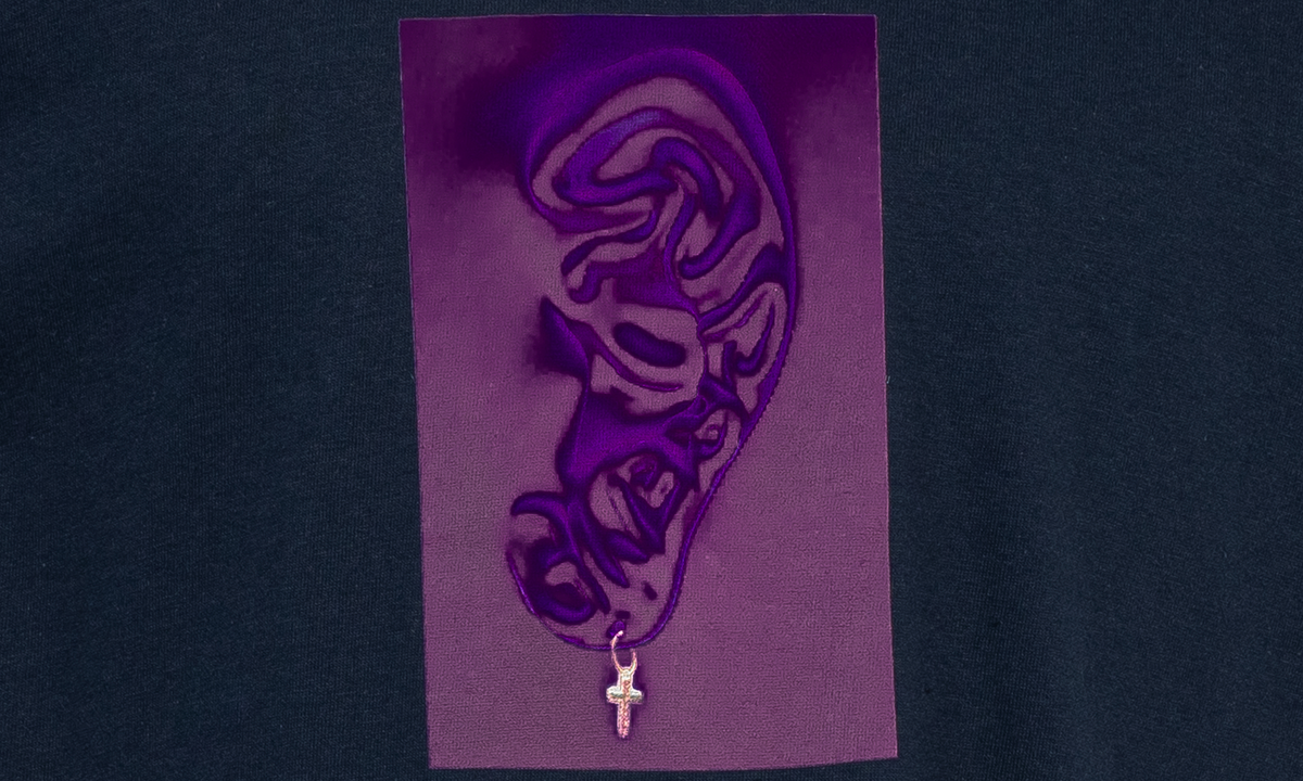 Ear Tee "SS21 Navy" SU10174