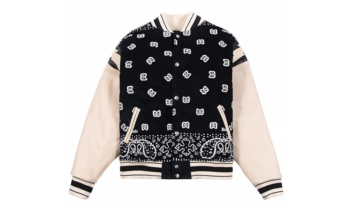 Bandana Bomber Jacket "White" RHSS22JA01181119
