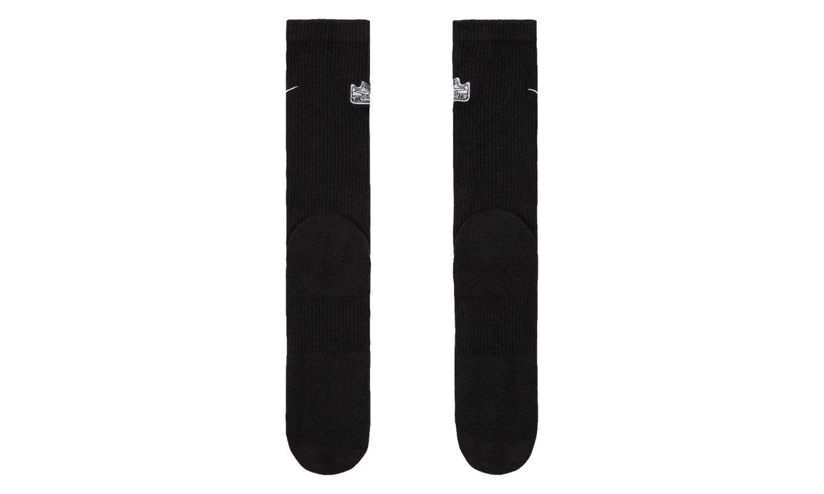 Everyday Plus Cushioned Crew Socks "Black (1 Pair)" FZ3076 010
