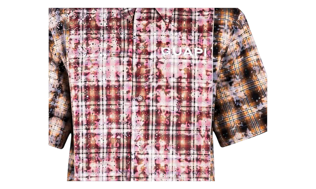 Eclipse Plaid Shirt Red "Red" GUA13