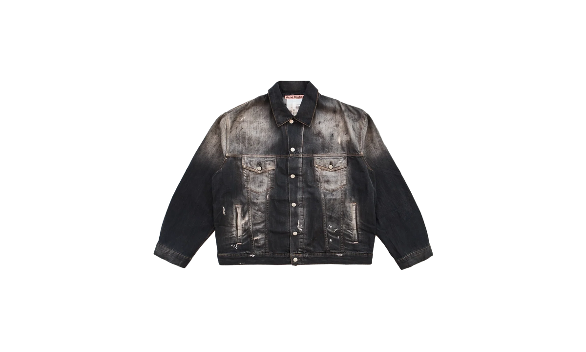 Oversized Denim Jacket "Black" C90190900