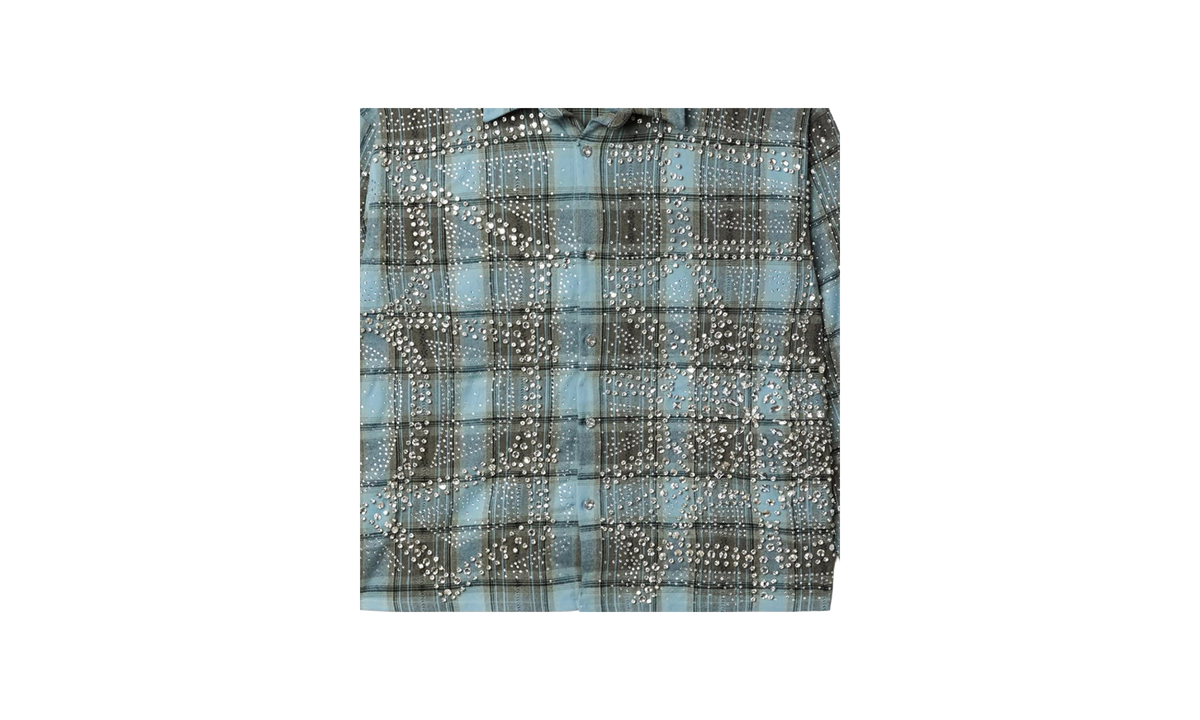 Jeweled Flannel "Ocean" RE19UO4M