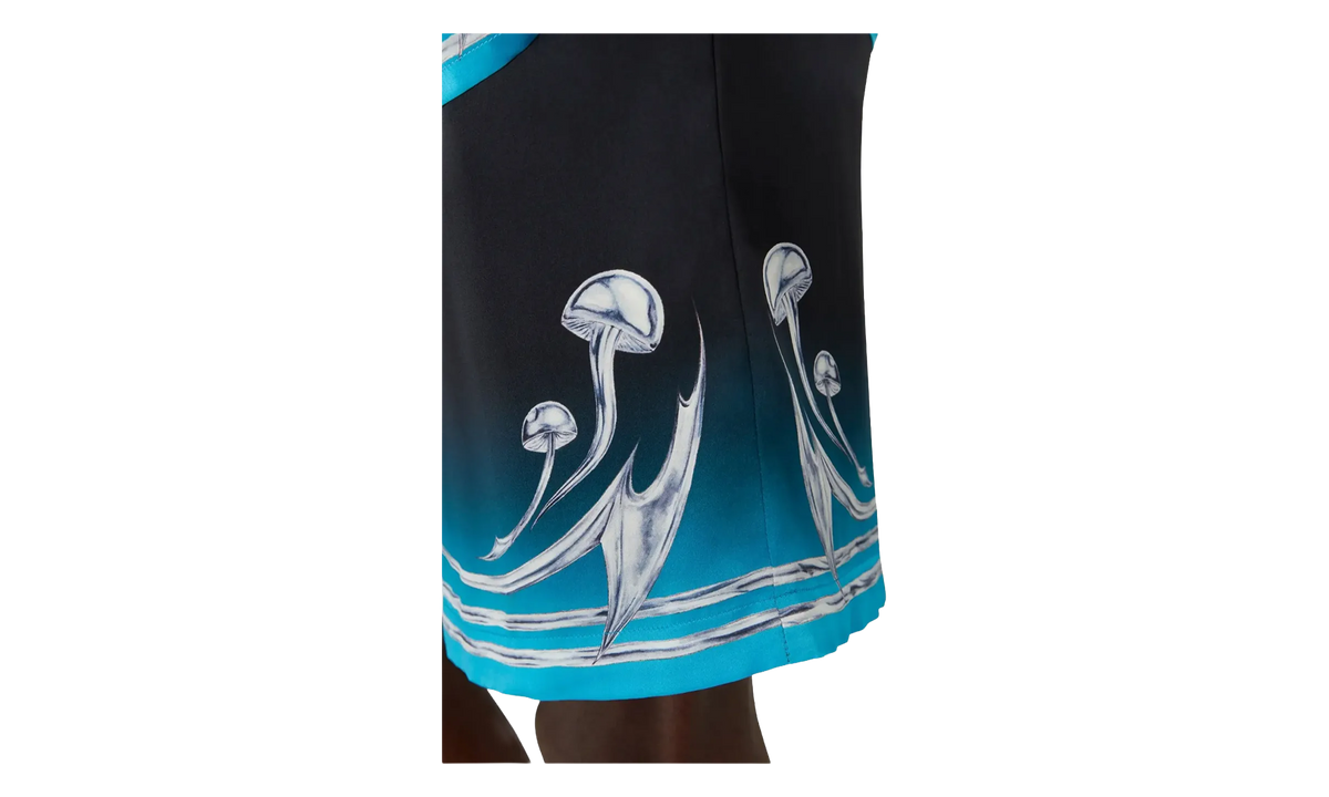 Blades Graphic Silk Shorts "Black" M AW25 TR 012 04