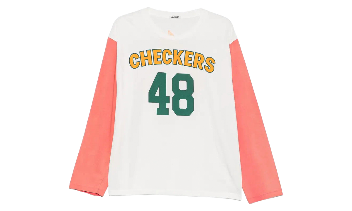 Checkers Baseball Tee "Cream" MRF26CS007 CREAM
