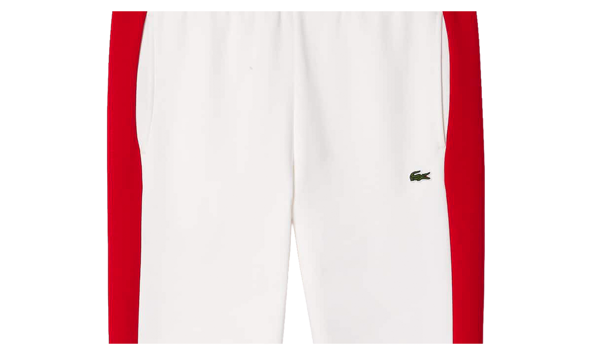 Regular Fit Sweatpants "White/Red" XH1300-51-IG7