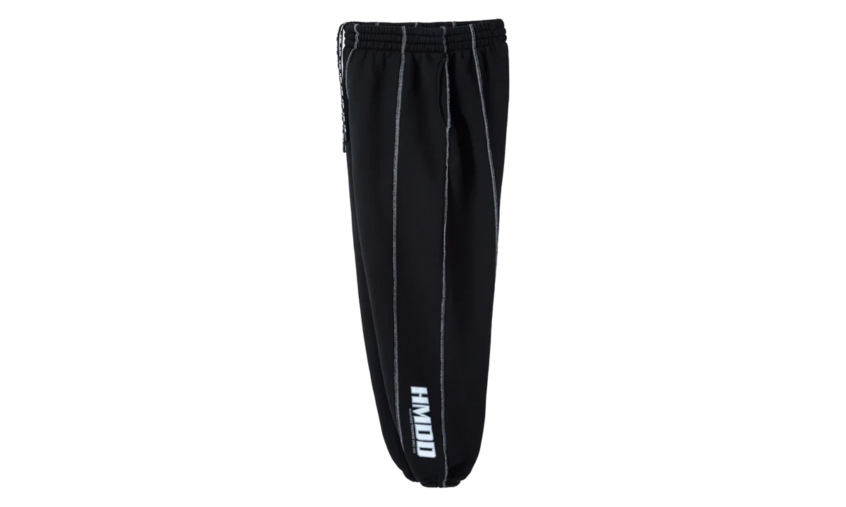 Seam Sweatpants "Black / Silver Stitched" HMDD143
